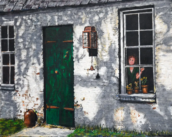 Angel in the Window by Larry Downs