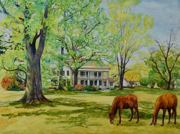 Country Scene by Larry Downs
