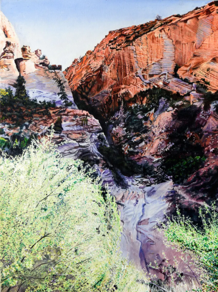 Crevasse by Larry Downs