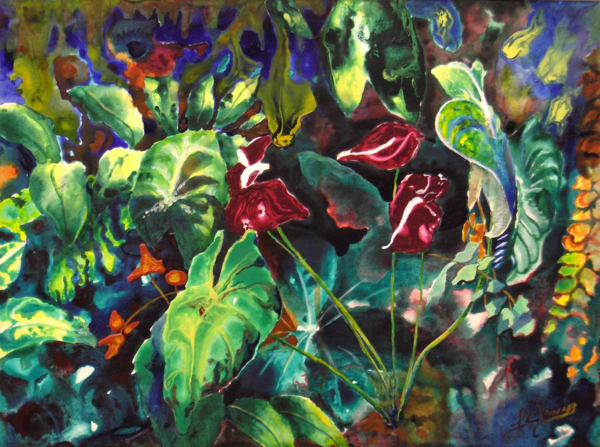 Deep in the Garden by Larry Downs